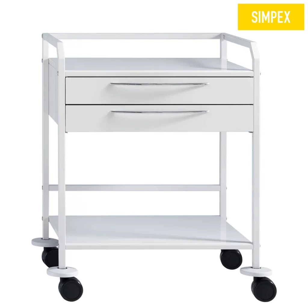 INSTRUMENTBORD Hygien-O-Star 40, 2 skuffer og 2 hyller