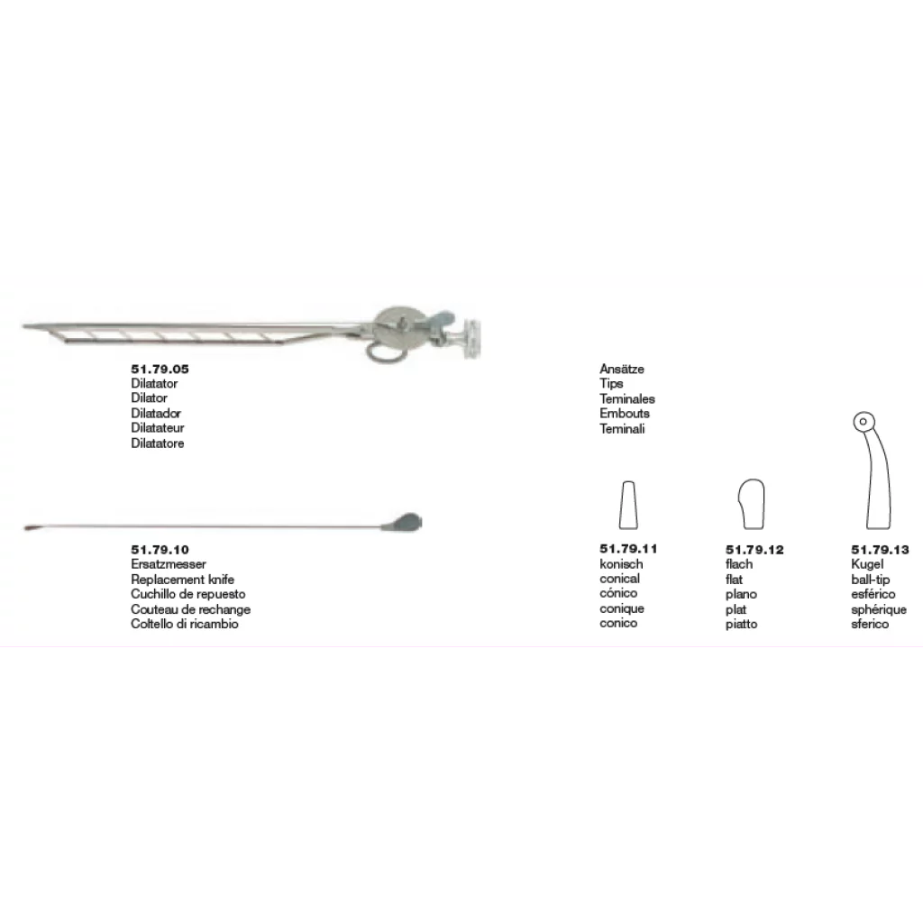 Otis urethrotome komplett