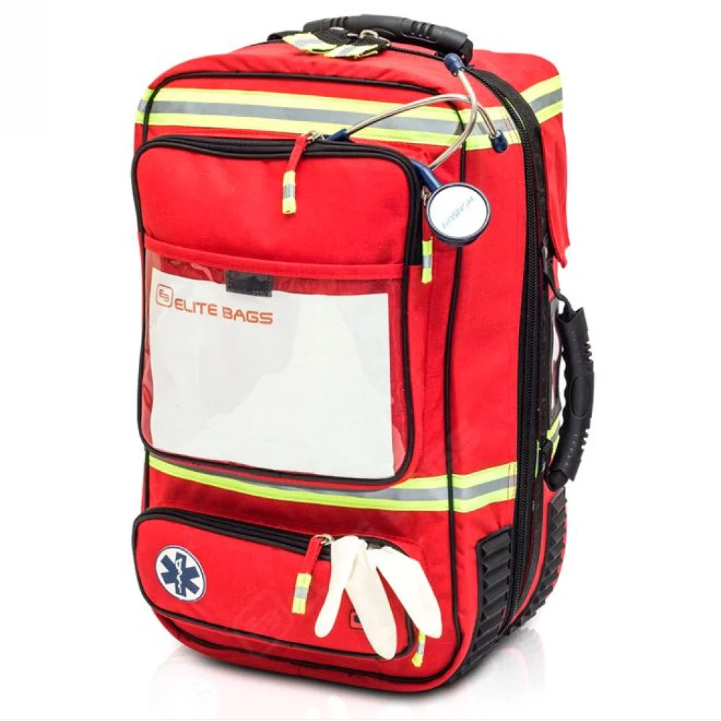 Akuttsekk Emerair (30x56,5x23,5cm/3,65kg/33l) Farge: rød