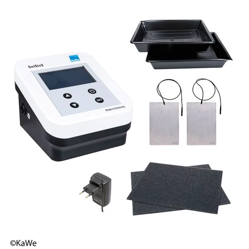 Iontofereseapparat SwiSto3 svettebehandlingssett for hender og føtter
