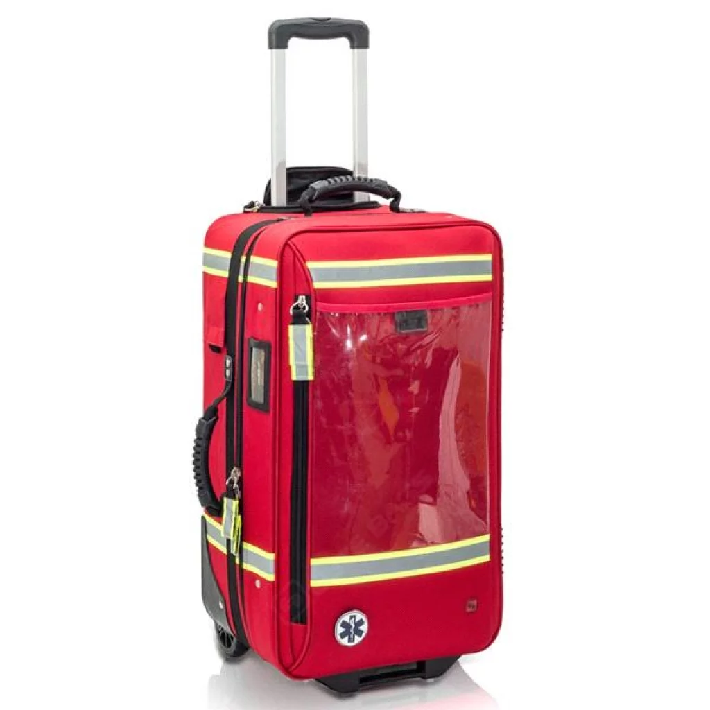 Akuttbag Emerair trolley(35x60x29cm/7,3kg/60l) Rød  EB02.025