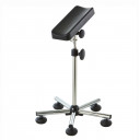 arm-benstotte-med-glidefotter-h-570-820mm-forkrommet